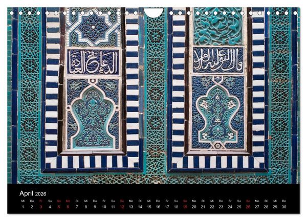 Produktbild: Usbekistan (Wandkalender 2026 DIN A4 quer), CALVENDO Monatskalender
