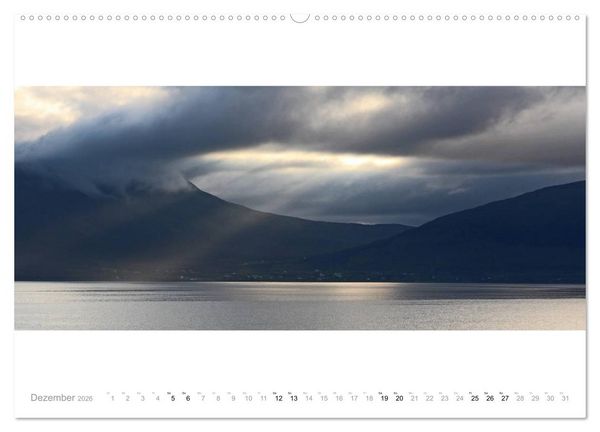 Produktbild: Panoramen der norwegischen K&uuml;ste (hochwertiger Premium Wandkalender 2026 DIN A2 quer), Kunstdruck in Hochglanz