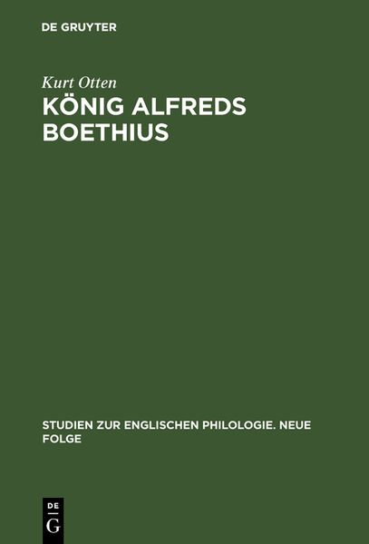 Produktbild: K&ouml;nig Alfreds Boethius