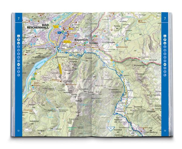 Produktbild: KOMPASS Wanderf&uuml;hrer SalzAlpenSteig, Chiemsee, K&ouml;nigssee, Hallst&auml;tter See, 40 Touren