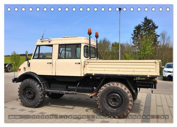 Produktbild: Universalmotorger&auml;te Eine Stern-Parade (Tischkalender 2026 DIN A5 quer), CALVENDO Monatskalender