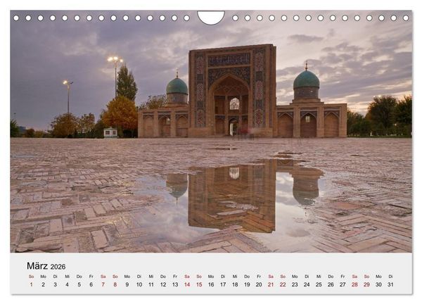 Produktbild: Usbekistan entlang der Seidenstra&szlig;e (Wandkalender 2026 DIN A4 quer), CALVENDO Monatskalender