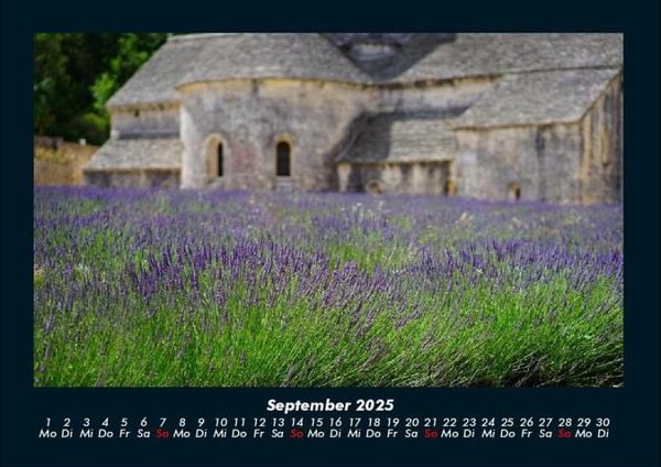 Produktbild: Blumenkalender 2025 Fotokalender DIN A4