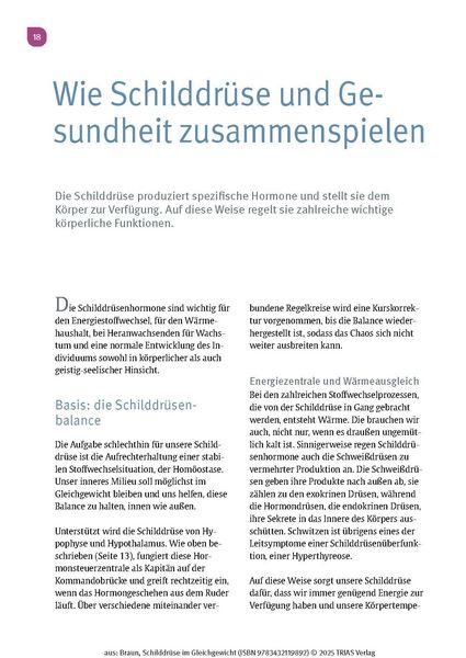 Produktbild: Schilddr&uuml;se im Gleichgewicht