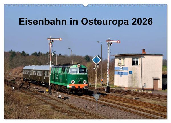 Produktbild: Eisenbahn Kalender 2026 - Oberlausitz und Nachbarl&auml;nder (Wandkalender 2026 DIN A2 quer), CALVENDO Monatskalender