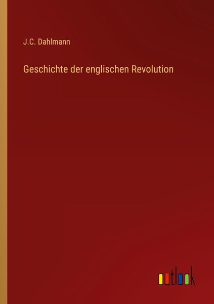 Produktbild: Geschichte der englischen Revolution