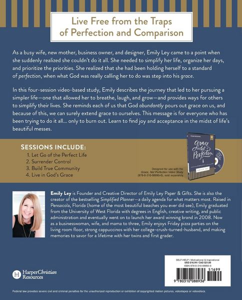 Produktbild: Grace, Not Perfection Bible Study Guide