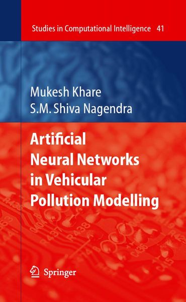 Produktbild: Artificial Neural Networks in Vehicular Pollution Modelling