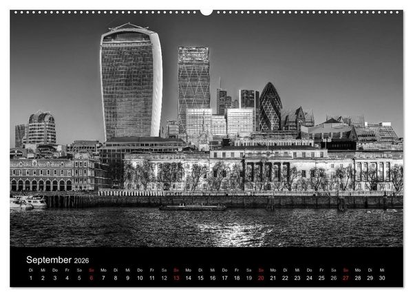 Produktbild: Unterwegs in London (Wandkalender 2026 DIN A2 quer), CALVENDO Monatskalender