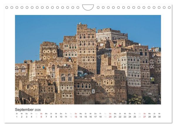 Produktbild: Der Jemen (Wandkalender 2026 DIN A4 quer), CALVENDO Monatskalender