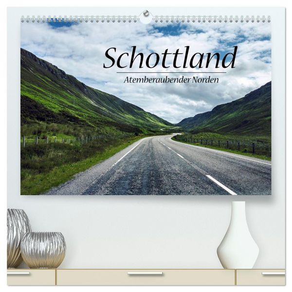 Produktbild: Schottland, Atemberaubender Norden (hochwertiger Premium Wandkalender 2026 DIN A2 quer), Kunstdruck in Hochglanz