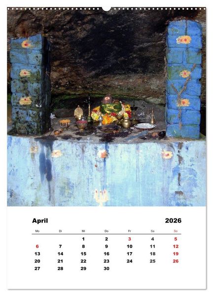 Produktbild: In Kerala (hochwertiger Premium Wandkalender 2026 DIN A2 hoch), Kunstdruck in Hochglanz