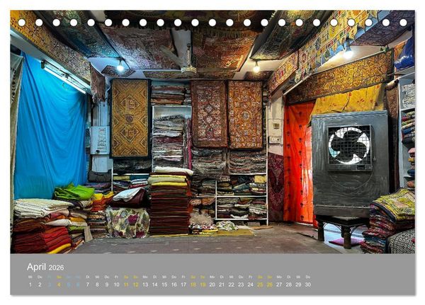 Produktbild: Jodhpur: Die blaue Stadt in Indien (Tischkalender 2026 DIN A5 quer), CALVENDO Monatskalender