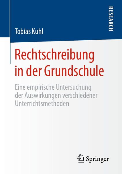 Produktbild: Rechtschreibung in der Grundschule