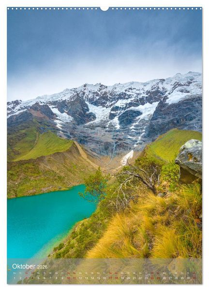 Produktbild: Peru - Einzigartige Landschaften (Wandkalender 2026 DIN A2 hoch), CALVENDO Monatskalender