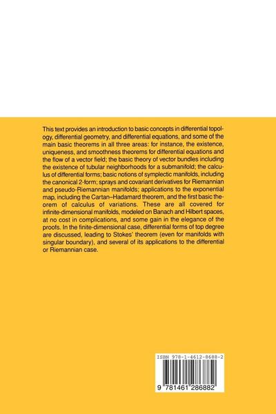 Produktbild: Differential and Riemannian Manifolds