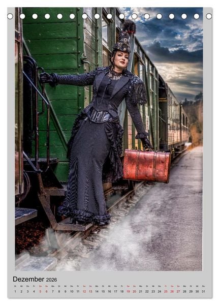 Produktbild: Steampunk Rhapsodie (Tischkalender 2026 DIN A5 hoch), CALVENDO Monatskalender