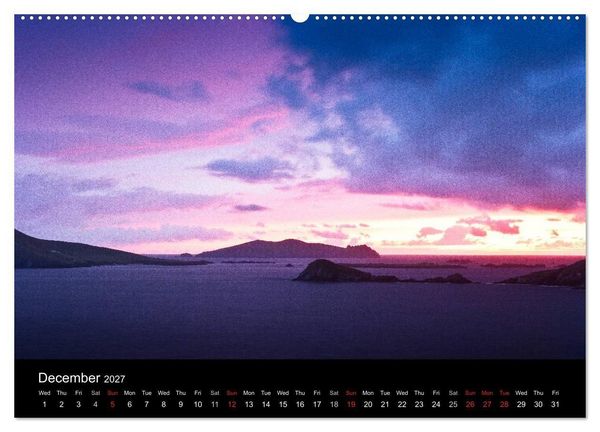 Produktbild: Kerry - Ireland's Romantic Southwest (High Quality Premium Wall Calendar 2027 DIN A2 landscape),CALVENDO 12 Month Wall Calendar