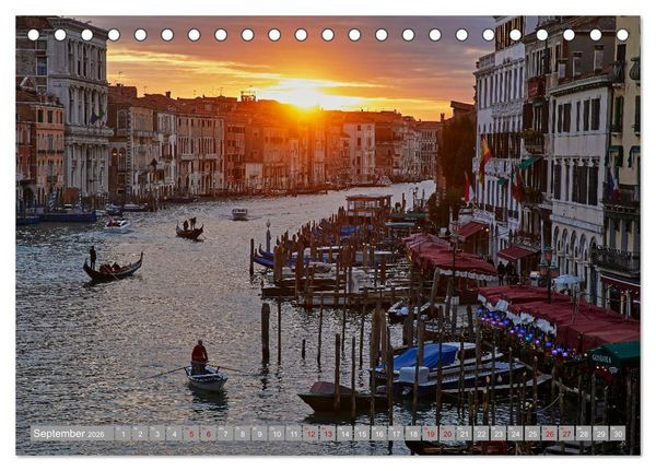 Produktbild: Mein VENEDIG (Tischkalender 2026 DIN A5 quer), CALVENDO Monatskalender