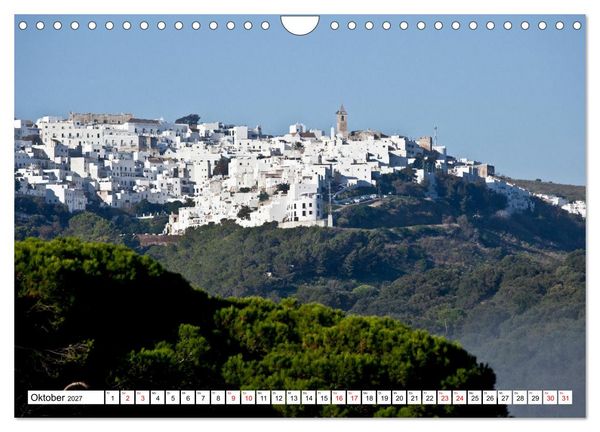 Produktbild: Momente einer Reise - Pueblos Blancos (Wandkalender 2027 DIN A4 quer), CALVENDO Monatskalender