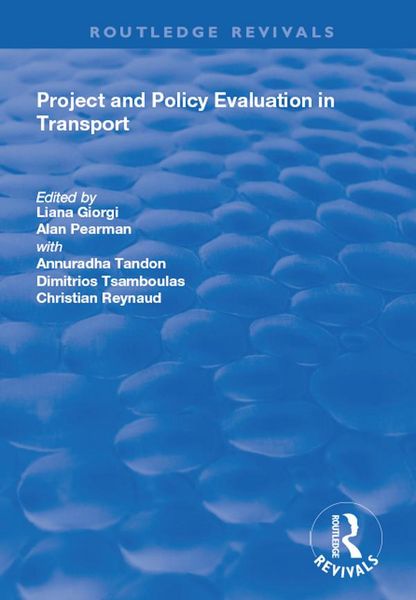 Produktbild: Project and Policy Evaluation in Transport