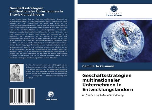 Produktbild: Gesch&auml;ftsstrategien multinationaler Unternehmen in Entwicklungsl&auml;ndern