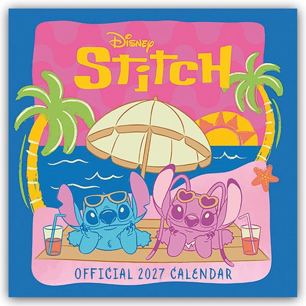 Produktbild: Disney Stitch &ndash; Offizieller Kalender 2027 &ndash; Wandkalender