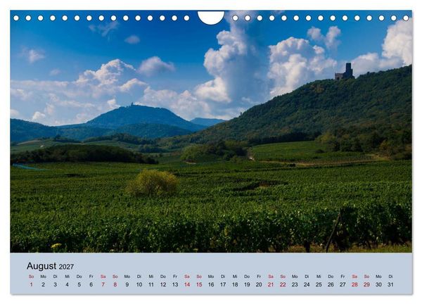 Produktbild: Die Weinsta&szlig;e im Elsass (Wandkalender 2027 DIN A4 quer), CALVENDO Monatskalender