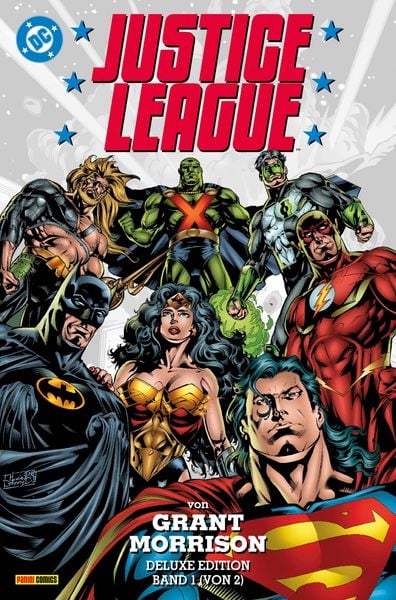 Produktbild: Justice League von Grant Morrison (Deluxe Edition) - Bd. 1 (von 2)