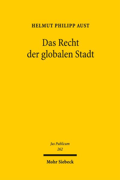 Produktbild: Das Recht der globalen Stadt