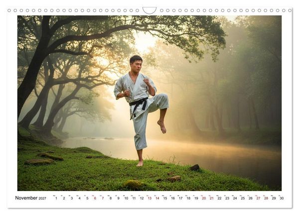 Produktbild: Martial Arts - Kampf und Eleganz (Wandkalender 2027 DIN A3 quer), CALVENDO Monatskalender