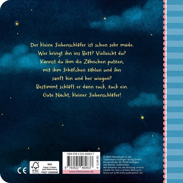 Produktbild: Der kleine Siebenschl&auml;fer: Bringst du mich ins Bett?