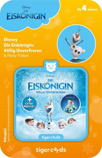 Produktbild: tigercard - Die Eisk&ouml;nigin - Mit Extra-H&ouml;rspiel Special- Edition mit "Party-Fieber"