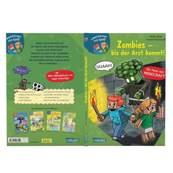 Produktbild: Minecraft 1: Zombies &ndash; bis der Arzt kommt!