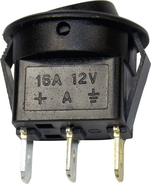 Produktbild: HP Autozubeh&ouml;r 28634 Kfz-Wippschalter 12V 10A 1 x Aus/Ein rastend 1St.
