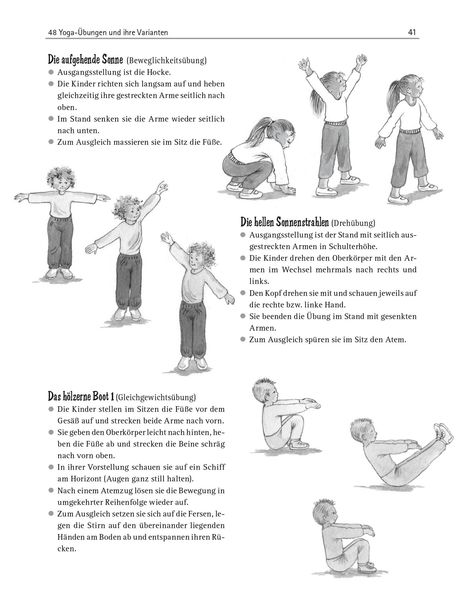 Produktbild: Das Kinderyoga-Spielebuch