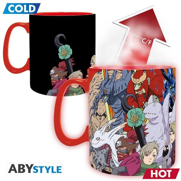 Produktbild: NARUTO SHIPPUDEN - Mug Heat Change -460ml- Bij&ucirc;&Jinch&ucirc;riki -cardboa