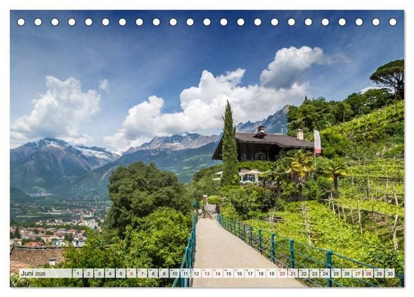 Produktbild: MERAN Idyllische Altstadt (Tischkalender 2026 DIN A5 quer), CALVENDO Monatskalender