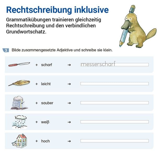 Produktbild: Grammatik mit Rico Schnabel, Klasse 3