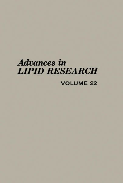 Produktbild: Advances in Lipid Research