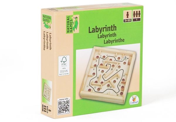 TTC Natural Games Holz Labyrinth