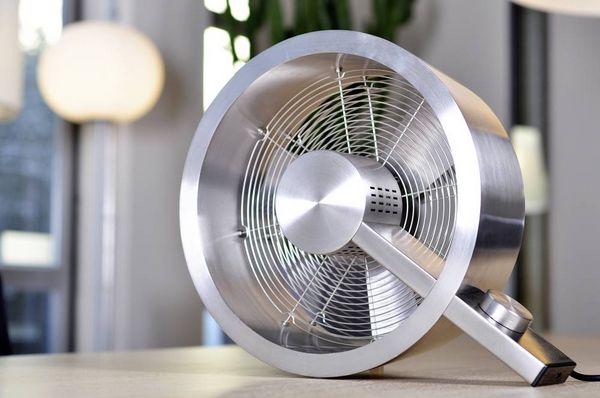 Produktbild: Stadler Form Q Bodenventilator 40W (&Oslash; x H) 43cm x 360mm Metal-brushed