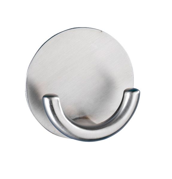 Produktbild: Wandhaken Mod. Rondo matt 4er Set Edelstahl, selbstklebend, rostfrei