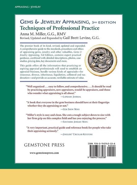Produktbild: Gems & Jewelry Appraising (3rd Edition)