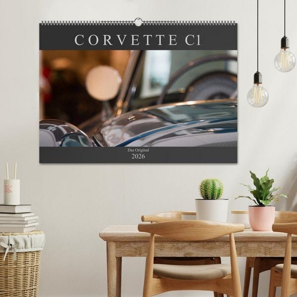 Produktbild: Corvette C1 - Das Original (Wandkalender 2026 DIN A2 quer), CALVENDO Monatskalender
