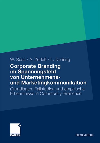 Produktbild: Corporate Branding im Spannungsfeld von Unternehmens- und Marketingkommunikation