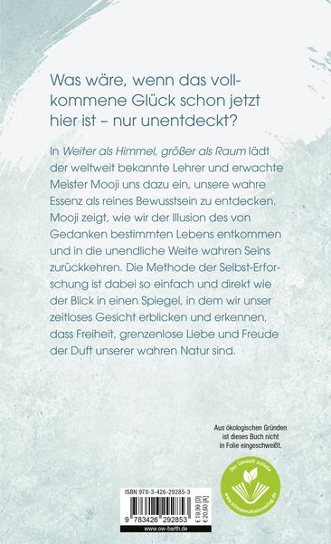 Produktbild: Weiter als Himmel, gr&ouml;&szlig;er als Raum
