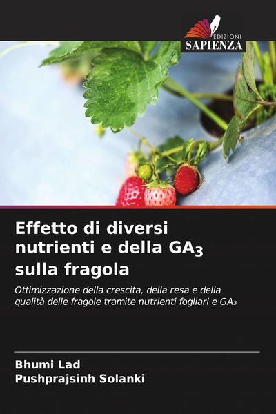 Produktbild: Effetto di diversi nutrienti e della GA3 sulla fragola