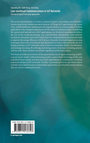 Produktbild: Low-overhead Communications in IoT Networks