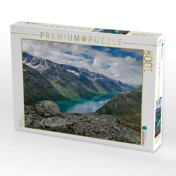 Produktbild: CALVENDO Puzzle Gjende-See | 1000 Teile Lege-Gr&ouml;&szlig;e 64x48cm Foto-Puzzle f&uuml;r gl&uuml;ckliche Stunden